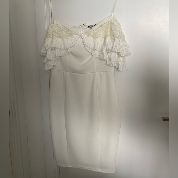White Midi Dress - Picture 1 of 5